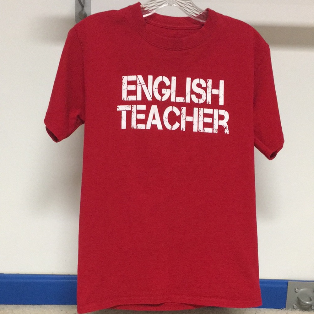 English Teacher T-Shirt - Size S